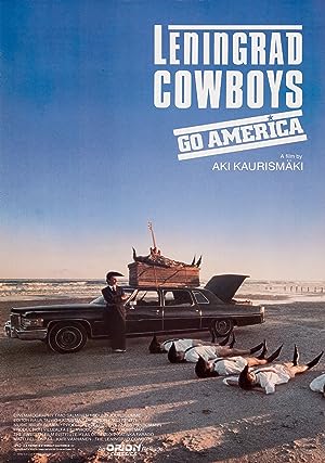 Cover image of the movie Leningrad Cowboys Go America (1989)