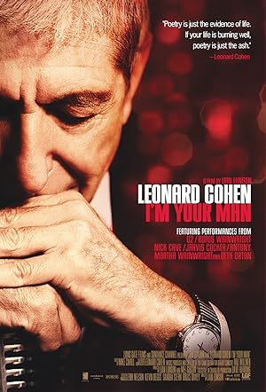 Cover image of the movie Leonard Cohen: I'm Your Man (2005)