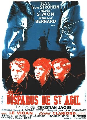 Cover image of the movie Les disparus de St. Agil (1938)
