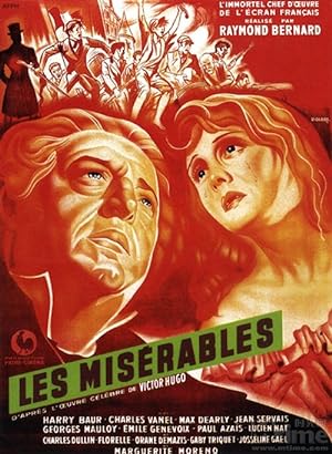 Cover image of the movie Les Misérables (1934)