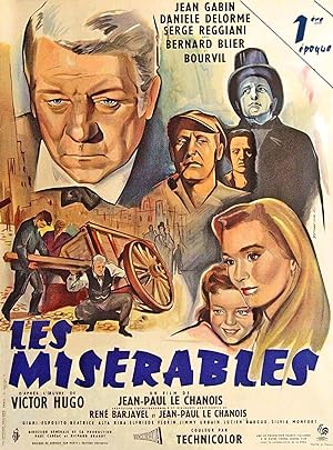 Cover image of the movie Les Misérables (1958)