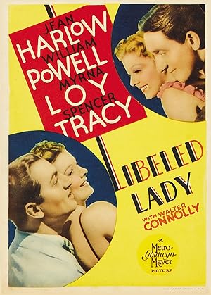 Cover image of the movie Libeled Lady (1936)