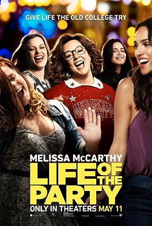 Cover image of the movie Life of the Party (2018)