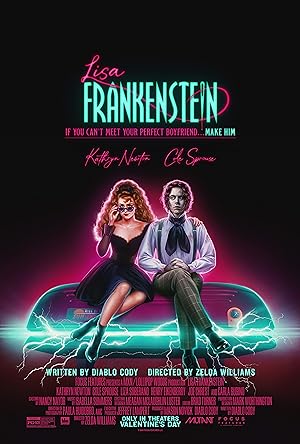 Cover image of the movie Lisa Frankenstein (2024)