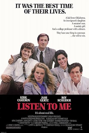 Cover image of the movie Listen to Me (1989)