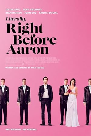 Cover image of the movie Literally, Right Before Aaron (2017)