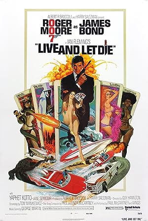 Cover image of the movie Live and Let Die (1973)