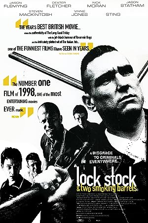 Cover image of the movie Lock, Stock and Two Smoking Barrels (1998)