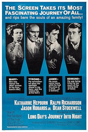 Cover image of the movie Long Day's Journey Into Night (1962)