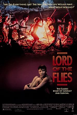 Cover image of the movie Lord of the Flies (1990)
