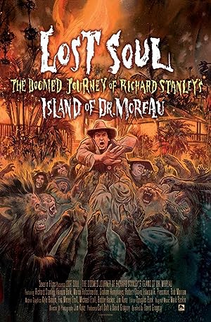 Cover image of the movie Lost Soul: The Doomed Journey of Richard Stanley's Island of Dr. Moreau (2014)