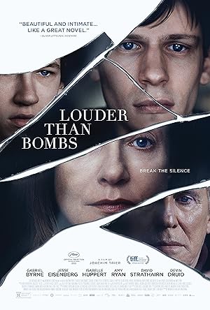 Cover image of the movie Louder Than Bombs (2015)