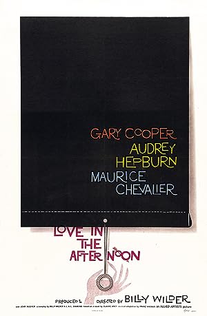 Cover image of the movie Love in the Afternoon (1957)