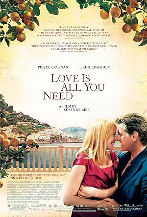 Cover image of the movie Love Is All You Need (2012)