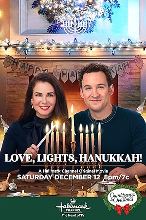 Cover image of the movie Love, Lights, Hanukkah! (2020)