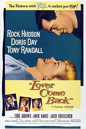 Cover image of the movie Lover Come Back (1961)