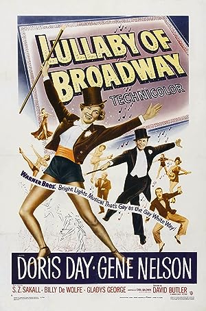 Cover image of the movie Lullaby of Broadway (1951)