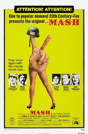 Cover image of the movie M*A*S*H (1970)
