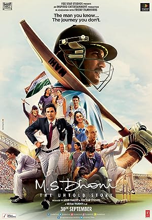 Cover image of the movie M.S. Dhoni: The Untold Story (2016)