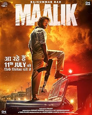 Cover image of the movie Maalik (2025)