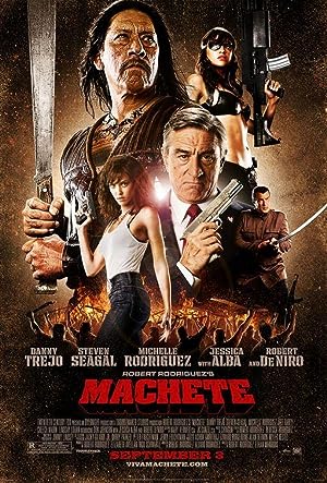 Cover image of the movie Machete (2010)