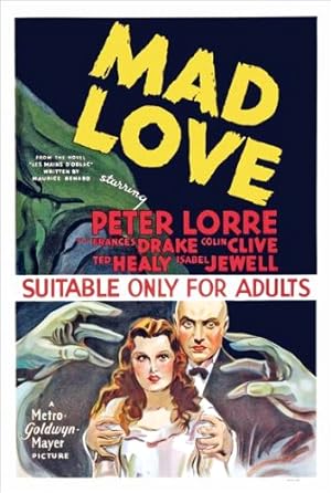 Cover image of the movie Mad Love (1935)