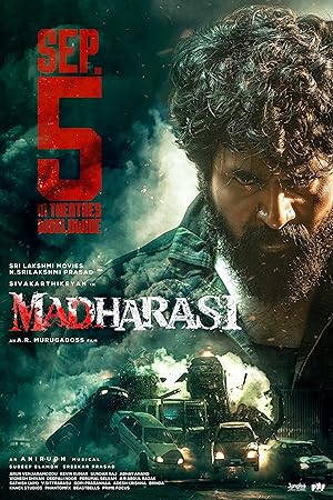 Cover image of the movie Madharasi (2025)