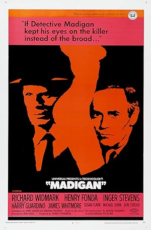 Cover image of the movie Madigan (1968)