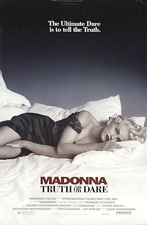 Cover image of the movie Madonna: Truth or Dare (1991)
