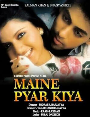 Cover image of the movie Maine Pyar Kiya (1989)