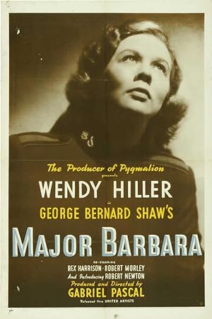Cover image of the movie Major Barbara (1941)