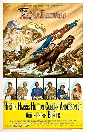 Cover image of the movie Major Dundee (1965)