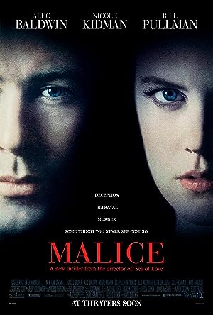 Cover image of the movie Malice (1993)
