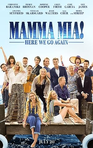 Cover image of the movie Mamma Mia! Here We Go Again (2018)