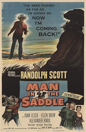 Cover image of the movie Man in the Saddle (1951)