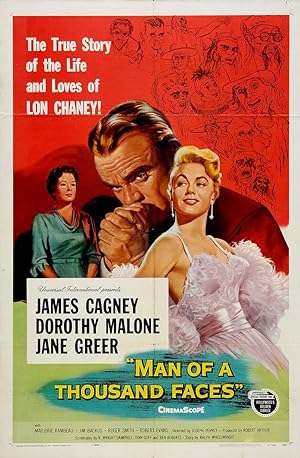 Cover image of the movie Man of a Thousand Faces (1957)