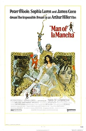 Cover image of the movie Man of La Mancha (1972)