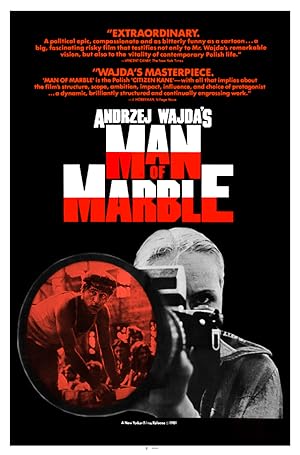 Cover image of the movie Man of Marble (1977)