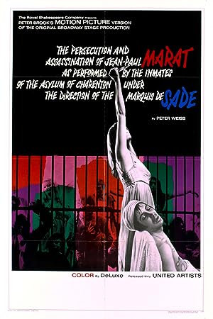Cover image of the movie Marat/Sade (1967)