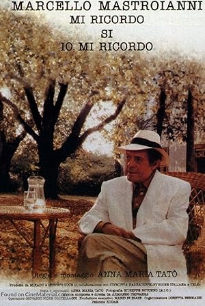 Cover image of the movie Marcello Mastroianni: I Remember (1997)