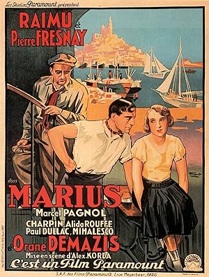 Cover image of the movie Marius (1931)