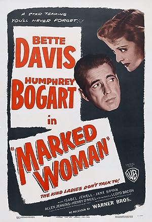 Cover image of the movie Marked Woman (1937)