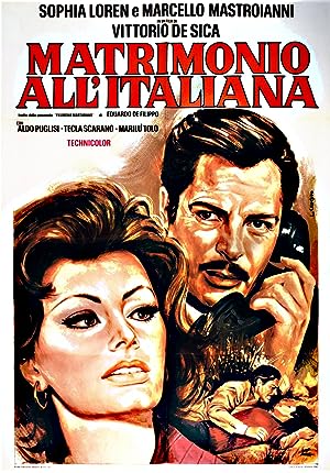 Cover image of the movie Marriage Italian Style (1964)