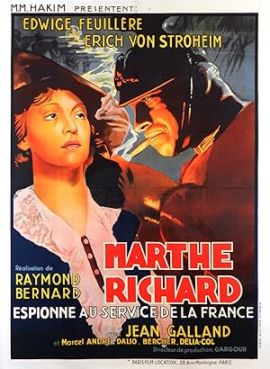 Cover image of the movie Marthe Richard (1937)