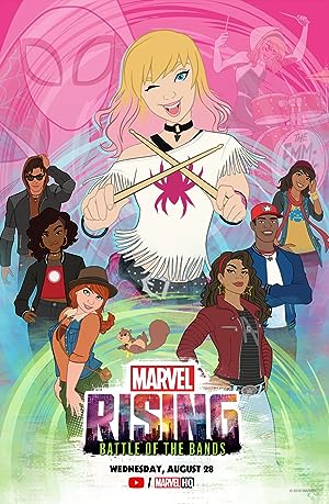 Cover image of the movie Marvel Rising: Battle of the Bands (2019)