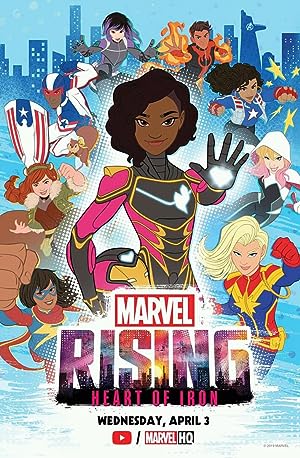 Cover image of the movie Marvel Rising: Heart of Iron (2019)