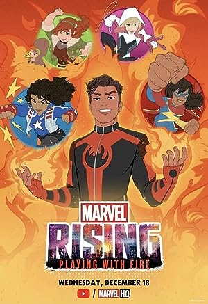 Cover image of the movie Marvel Rising: Playing with Fire (2019)