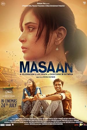 Cover image of the movie Masaan (2015)