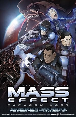 Cover image of the movie Mass Effect: Paragon Lost (2012)
