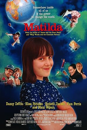 Cover image of the movie Matilda (1996)
